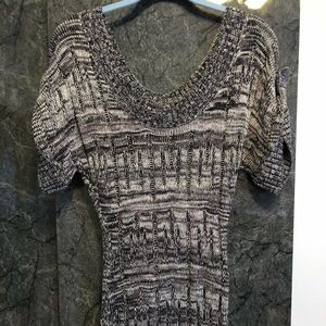 Guess sweater dress with buttons on sleeves